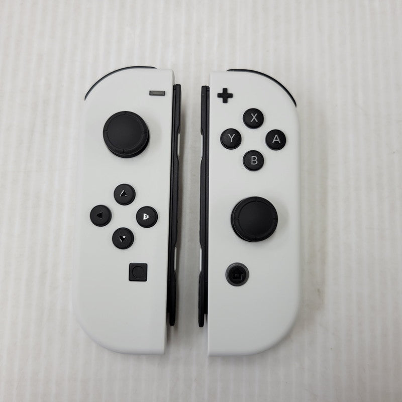 【中古美品】 【未使用】【ゲーム】Nintendo Switch (有機ELモデル) Joy-Con(L)/(R) ホワイト HEG-S-KAAAA(JPN) 任天堂 ニンテンドースイッチ 本体 034-260714-ay-02-izu 万代Net店