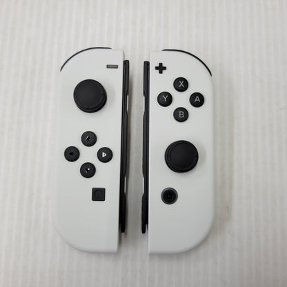 【中古美品】 【未使用】【ゲーム】Nintendo Switch (有機ELモデル) Joy-Con(L)/(R) ホワイト HEG-S-KAAAA(JPN) 任天堂 ニンテンドースイッチ 本体 034-260714-ay-02-izu 万代Net店