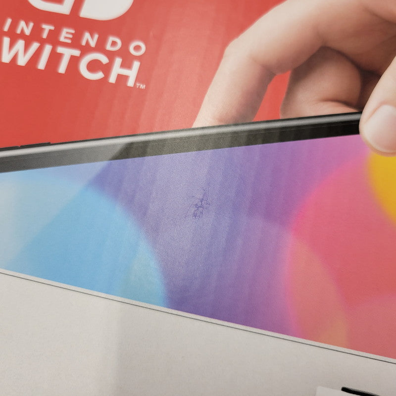 【中古美品】 【未使用】【ゲーム】Nintendo Switch (有機ELモデル) Joy-Con(L)/(R) ホワイト HEG-S-KAAAA(JPN) 任天堂 ニンテンドースイッチ 本体 034-260714-ay-02-izu 万代Net店