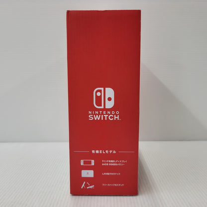 【中古美品】 【未使用】【ゲーム】Nintendo Switch (有機ELモデル) Joy-Con(L)/(R) ホワイト HEG-S-KAAAA(JPN) 任天堂 ニンテンドースイッチ 本体 034-260714-ay-02-izu 万代Net店