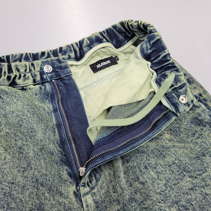 【中古品】【メンズ】 XLARGE エクストララージ OVERDYED DENIM EASY SHORT PANTS 101212031010 オーバーダイ デニム イージー ショートパンツ 153-260715-as-08-izu サイズ：L カラー：インディゴ系 万代Net店