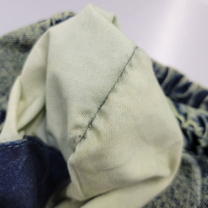 【中古品】【メンズ】 XLARGE エクストララージ OVERDYED DENIM EASY SHORT PANTS 101212031010 オーバーダイ デニム イージー ショートパンツ 153-260715-as-08-izu サイズ：L カラー：インディゴ系 万代Net店