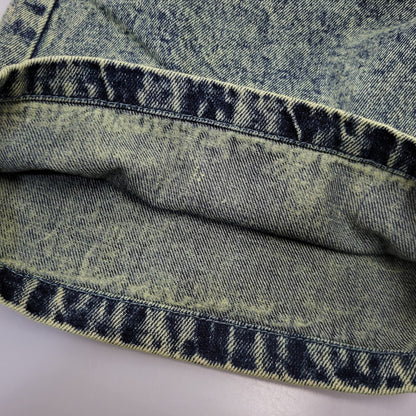 【中古品】【メンズ】 XLARGE エクストララージ OVERDYED DENIM EASY SHORT PANTS 101212031010 オーバーダイ デニム イージー ショートパンツ 153-260715-as-08-izu サイズ：L カラー：インディゴ系 万代Net店