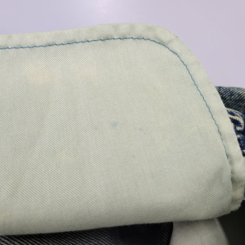 【中古品】【メンズ】 XLARGE エクストララージ OVERDYED DENIM EASY SHORT PANTS 101212031010 オーバーダイ デニム イージー ショートパンツ 153-260715-as-08-izu サイズ：L カラー：インディゴ系 万代Net店
