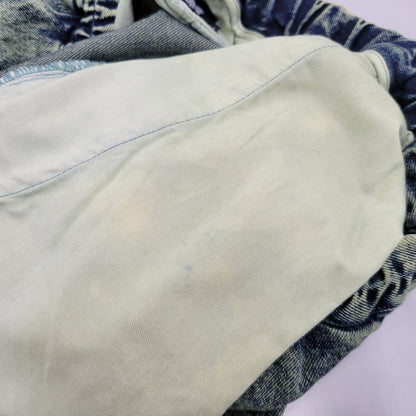 【中古品】【メンズ】 XLARGE エクストララージ OVERDYED DENIM EASY SHORT PANTS 101212031010 オーバーダイ デニム イージー ショートパンツ 153-260715-as-08-izu サイズ：L カラー：インディゴ系 万代Net店