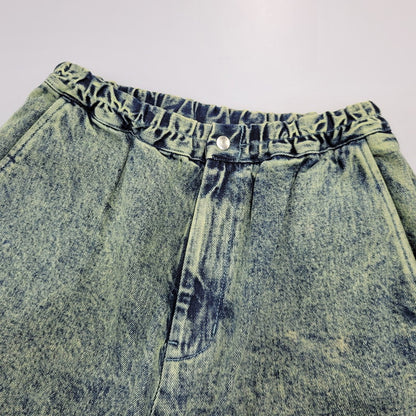 【中古品】【メンズ】 XLARGE エクストララージ OVERDYED DENIM EASY SHORT PANTS 101212031010 オーバーダイ デニム イージー ショートパンツ 153-260715-as-08-izu サイズ：L カラー：インディゴ系 万代Net店