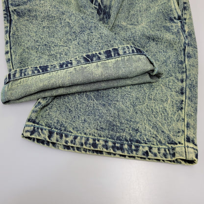 【中古品】【メンズ】 XLARGE エクストララージ OVERDYED DENIM EASY SHORT PANTS 101212031010 オーバーダイ デニム イージー ショートパンツ 153-260715-as-08-izu サイズ：L カラー：インディゴ系 万代Net店