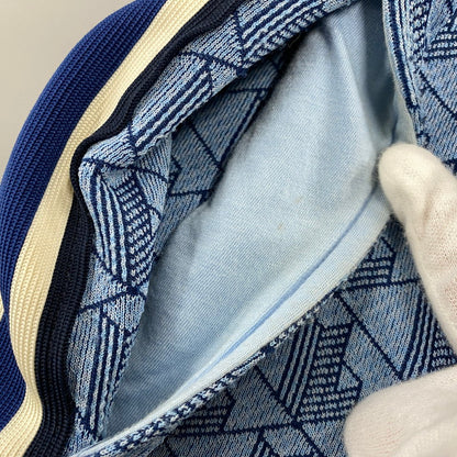【中古品】【メンズ】 LACOSTE ラコステ XH1440 MONOGRAM JACQUARD TRACK PANTS モノグラム ジャガード トラック パンツ パンツ ボトムス ズボン 158-260710-cs-03-izu サイズ：XS カラー：ブルー 万代Net店