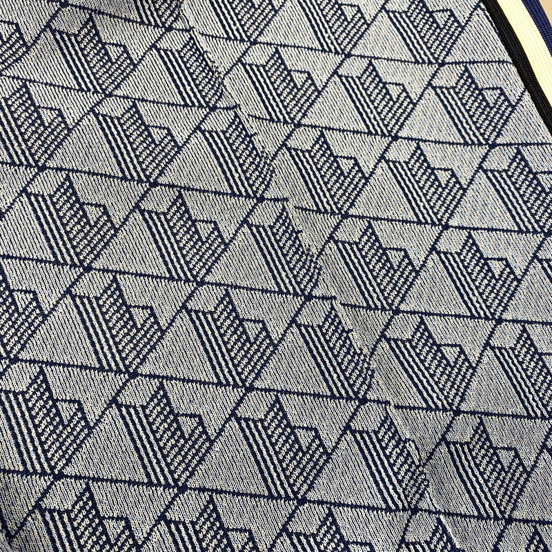 【中古品】【メンズ】 LACOSTE ラコステ XH1440 MONOGRAM JACQUARD TRACK PANTS モノグラム ジャガード トラック パンツ パンツ ボトムス ズボン 158-260710-cs-03-izu サイズ：XS カラー：ブルー 万代Net店