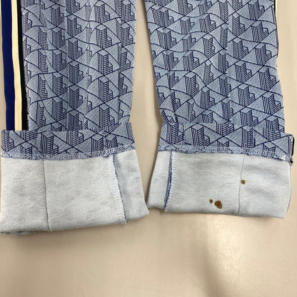 【中古品】【メンズ】 LACOSTE ラコステ XH1440 MONOGRAM JACQUARD TRACK PANTS モノグラム ジャガード トラック パンツ パンツ ボトムス ズボン 158-260710-cs-03-izu サイズ：XS カラー：ブルー 万代Net店