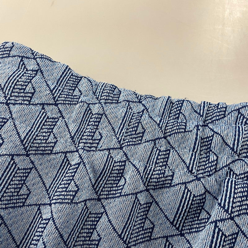 【中古品】【メンズ】 LACOSTE ラコステ XH1440 MONOGRAM JACQUARD TRACK PANTS モノグラム ジャガード トラック パンツ パンツ ボトムス ズボン 158-260710-cs-03-izu サイズ：XS カラー：ブルー 万代Net店