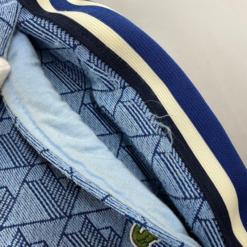 【中古品】【メンズ】 LACOSTE ラコステ XH1440 MONOGRAM JACQUARD TRACK PANTS モノグラム ジャガード トラック パンツ パンツ ボトムス ズボン 158-260710-cs-03-izu サイズ：XS カラー：ブルー 万代Net店