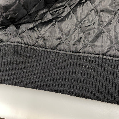 【中古品】【メンズ】 NITRAID ナイトレイド NR011-HJ07 MELTON STADIUM JUMPER メルトン スタジアム ジャンパー アウター 142-260710-cs-10-izu サイズ：2XL カラー：ブラック×ホワイト 万代Net店