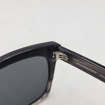 【中古品】【メンズ/レディース】 BURBERRY バーバリー SUNGLASSES B4348-F サングラス 小物 服飾雑貨 183-260710-ay-08-izu サイズ：54口21-145 カラー：ブラック系 万代Net店