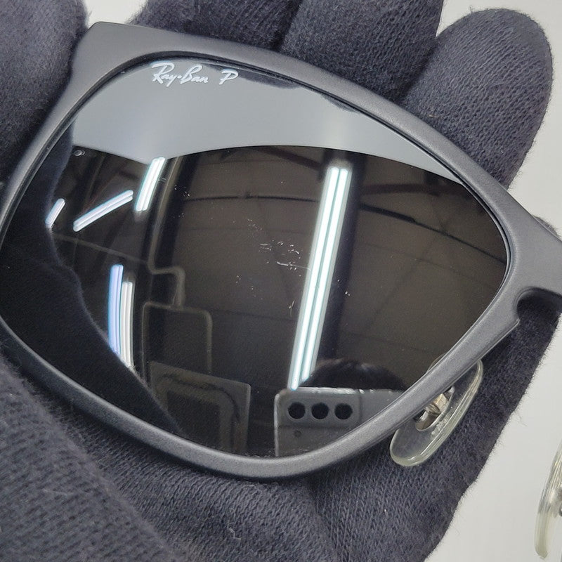 【中古品】【メンズ/レディース】 Ray-Ban レイバン CHROMANCE SUNGLASSES RB4264 クロマンス サングラス 小物 服飾雑貨 203-260710-ay-09-izu サイズ：58口18-145 カラー：ブラック 万代Net店