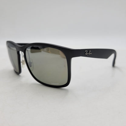 【中古品】【メンズ/レディース】 Ray-Ban レイバン CHROMANCE SUNGLASSES RB4264 クロマンス サングラス 小物 服飾雑貨 203-260710-ay-09-izu サイズ：58口18-145 カラー：ブラック 万代Net店