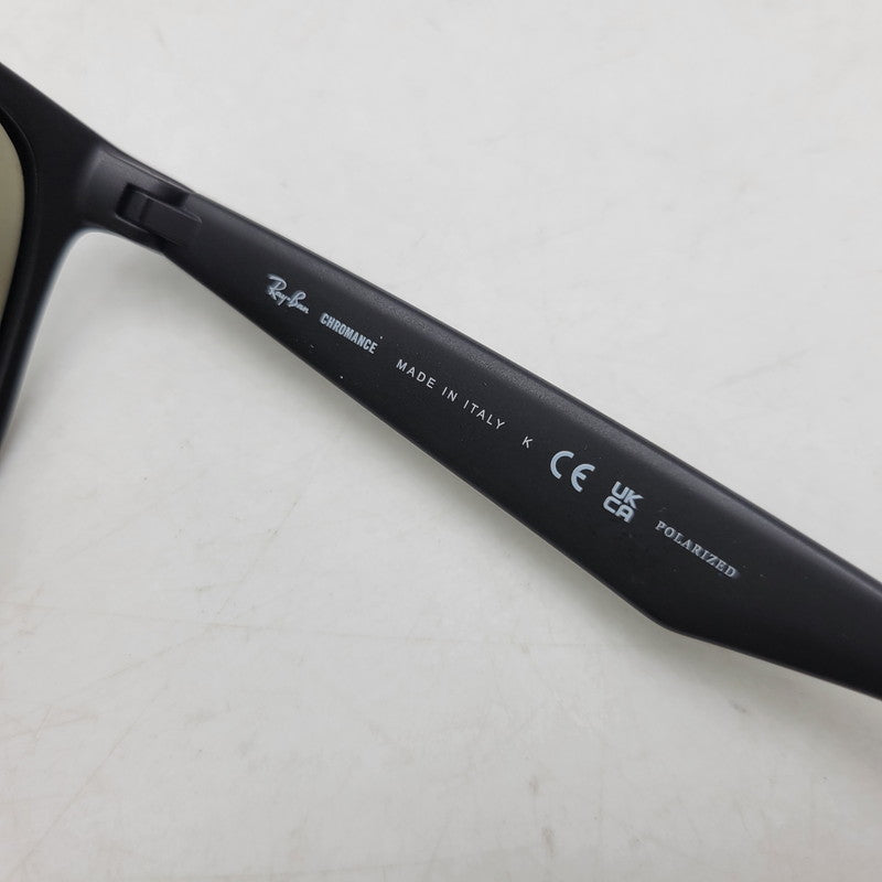 【中古品】【メンズ/レディース】 Ray-Ban レイバン CHROMANCE SUNGLASSES RB4264 クロマンス サングラス 小物 服飾雑貨 203-260710-ay-09-izu サイズ：58口18-145 カラー：ブラック 万代Net店