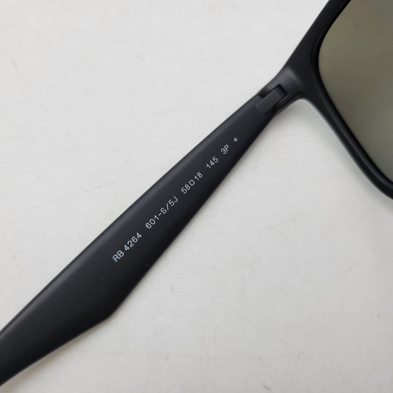 【中古品】【メンズ/レディース】 Ray-Ban レイバン CHROMANCE SUNGLASSES RB4264 クロマンス サングラス 小物 服飾雑貨 203-260710-ay-09-izu サイズ：58口18-145 カラー：ブラック 万代Net店
