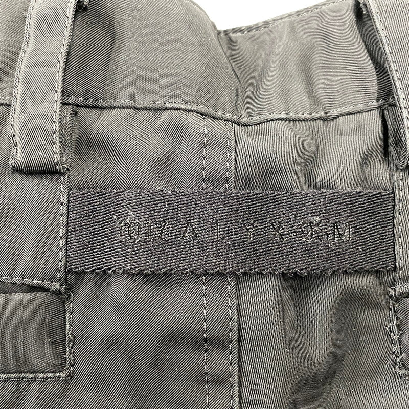 【現状渡し品】【メンズ】 1017 ALYX 9SM アリクス NYLON CARGO PANTS ナイロン カーゴ パンツ ボトムス ズボン 153-260710-cs-02-izu サイズ：48 カラー：ブラック 万代Net店
