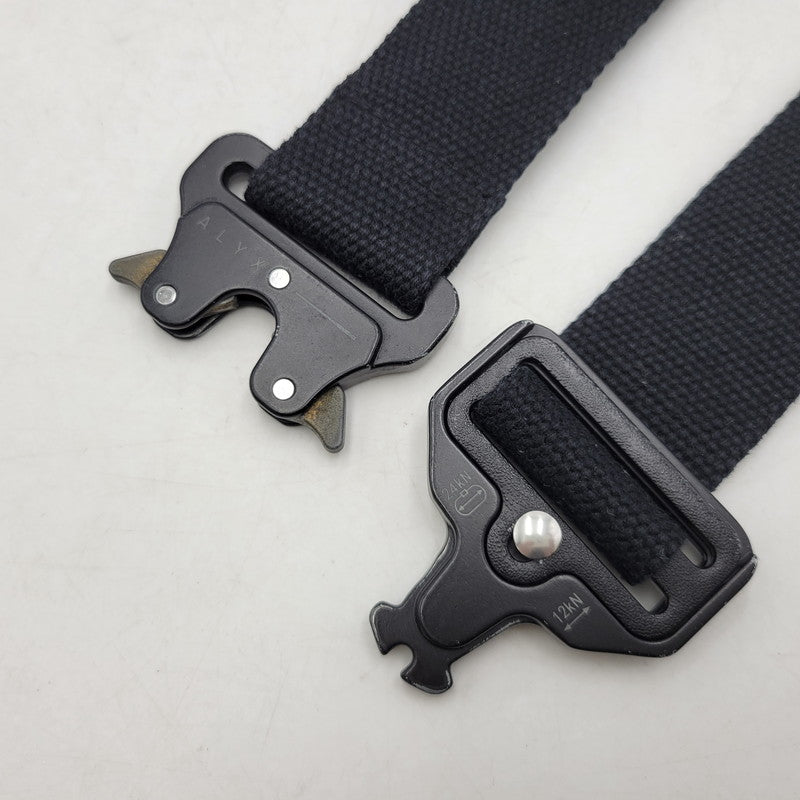 【中古品】【メンズ/レディース】 1017 ALYX 9SM アリクス ROLLERCOASTER BELT ローラーコースターベルト 服飾雑貨 小物 アクセサリー 205-260710-ay-05-izu カラー：ブラック 万代Net店
