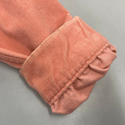 【中古品】【メンズ】 STYLE EYES スタイルアイズ SE25171 50STASTE CORDUROY OPEN COLOR SHIRT コーデュロイ オープン カラー シャツ トップス 長袖 145-260710-cs-06-izu サイズ：XL カラー：ピンク×ブラック 万代Net店