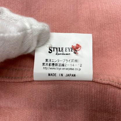 【中古品】【メンズ】 STYLE EYES スタイルアイズ SE25171 50STASTE CORDUROY OPEN COLOR SHIRT コーデュロイ オープン カラー シャツ トップス 長袖 145-260710-cs-06-izu サイズ：XL カラー：ピンク×ブラック 万代Net店