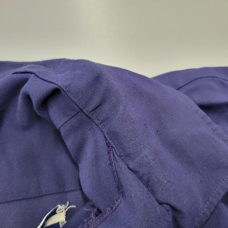【中古品】【メンズ】 USED REMAKE PULLOVER SHIRT リメイク プルオーバー シャツ 半袖 146-260715-as-06-izu サイズ：XL カラー：ネイビー 万代Net店