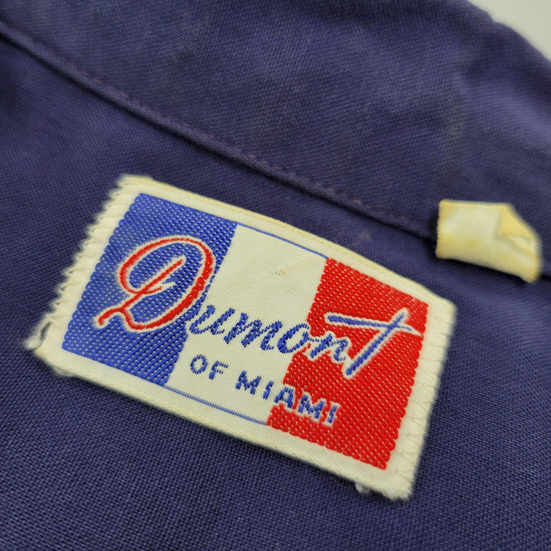 【中古品】【メンズ】 USED REMAKE PULLOVER SHIRT リメイク プルオーバー シャツ 半袖 146-260715-as-06-izu サイズ：XL カラー：ネイビー 万代Net店
