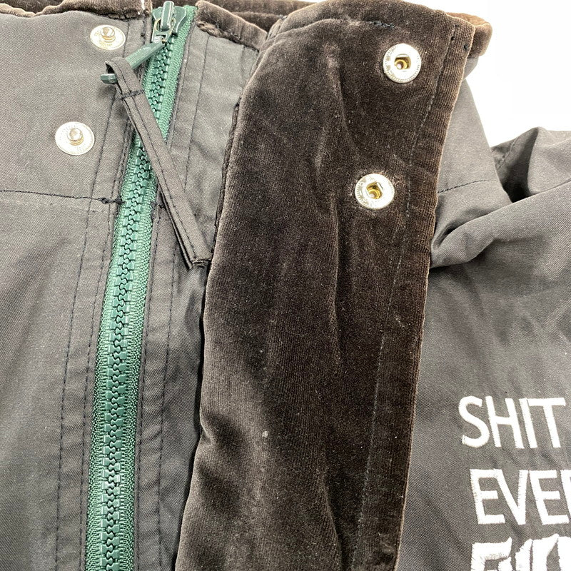 【中古品】【メンズ】 FUCKING AWESOME × HAVE AGOOD TIME × COBRA ファッキンオーサム×ハブアグッドタイム×コブラ 刺繍ロゴ NYLON JACKET ナイロン ジャケット アウター 142-260710-cs-09-izu サイズ：2XL カラー：グリーン×チャコール 万代Net店
