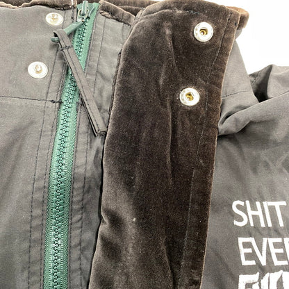 【中古品】【メンズ】 FUCKING AWESOME × HAVE AGOOD TIME × COBRA ファッキンオーサム×ハブアグッドタイム×コブラ 刺繍ロゴ NYLON JACKET ナイロン ジャケット アウター 142-260710-cs-09-izu サイズ：2XL カラー：グリーン×チャコール 万代Net店