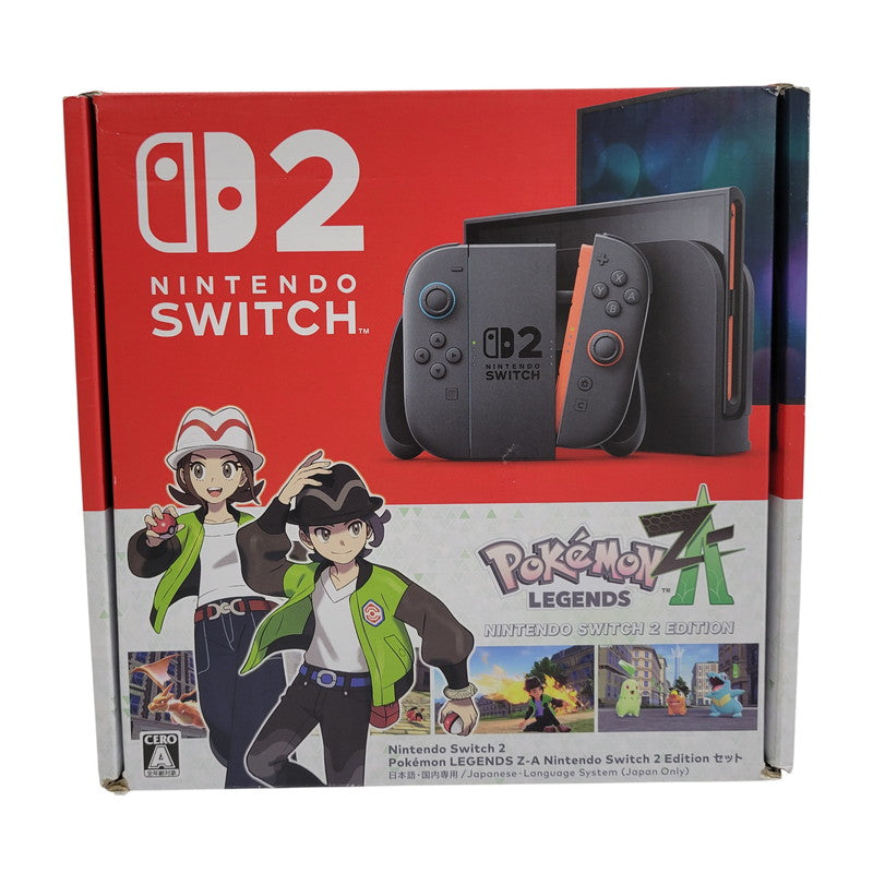 【中古美品】 【ゲーム】Nintendo Switch 2 Pokemon LEGENDS Z-A Nintendo Switch 2 Edition セット（日本語・国内専用）BEE-S-KB6PC(JPN) 任天堂 ニンテンドースイッチ2 本体 035-261008-kh-02-izu 万代Net店