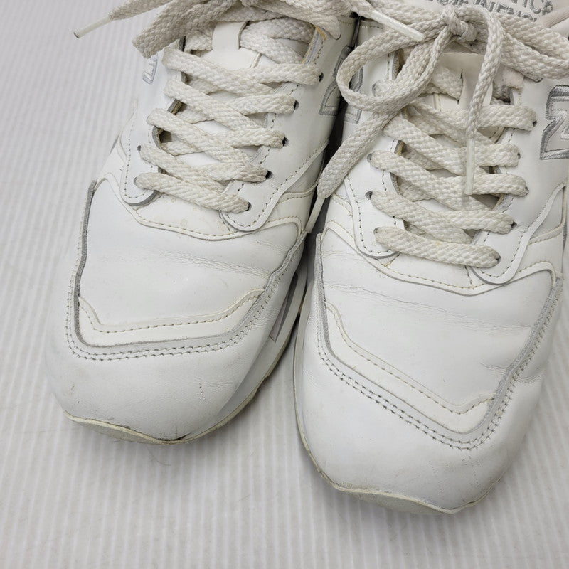 【中古品】【メンズ】 NEW BALANCE ニューバランス M1500WHI SNEAKER スニーカー シューズ 靴 162-260710-ay-13-izu サイズ：27cm カラー：ホワイト×グレー 万代Net店