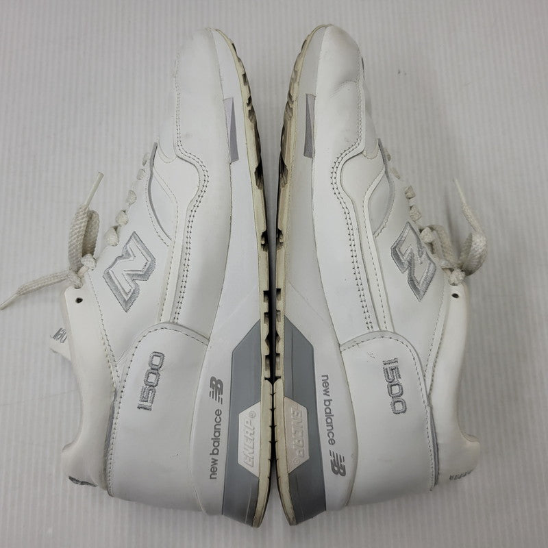 【中古品】【メンズ】 NEW BALANCE ニューバランス M1500WHI SNEAKER スニーカー シューズ 靴 162-260710-ay-13-izu サイズ：27cm カラー：ホワイト×グレー 万代Net店