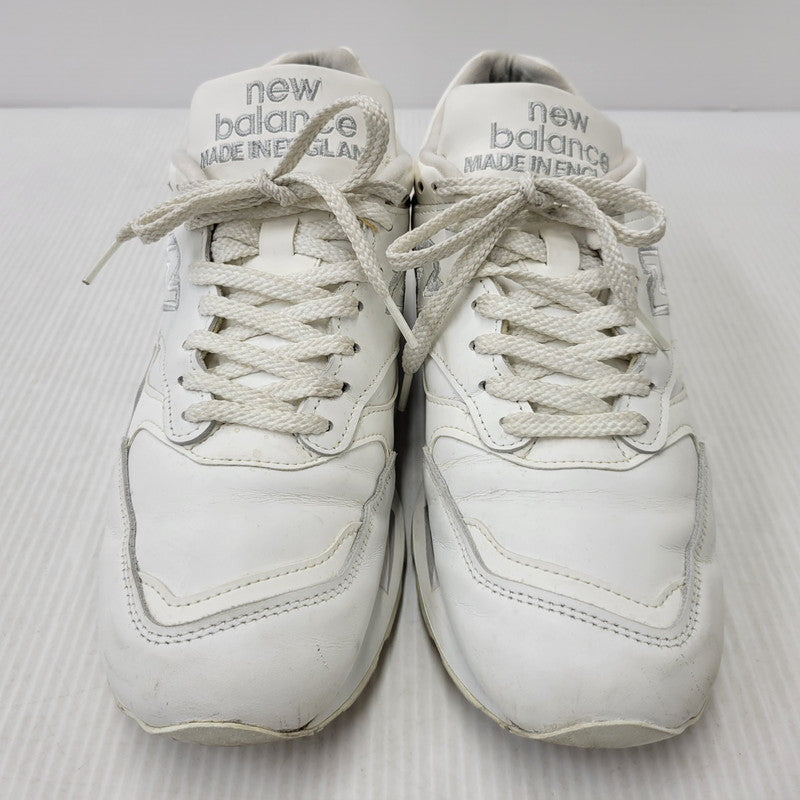 【中古品】【メンズ】 NEW BALANCE ニューバランス M1500WHI SNEAKER スニーカー シューズ 靴 162-260710-ay-13-izu サイズ：27cm カラー：ホワイト×グレー 万代Net店