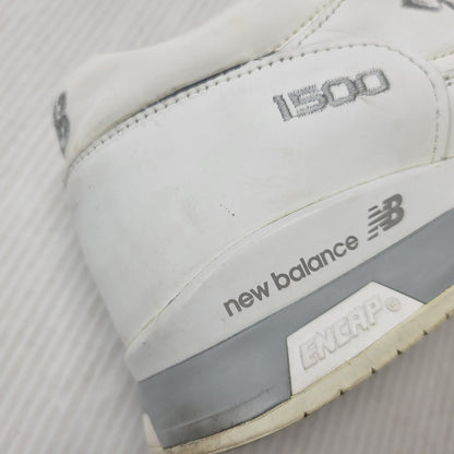 【中古品】【メンズ】 NEW BALANCE ニューバランス M1500WHI SNEAKER スニーカー シューズ 靴 162-260710-ay-13-izu サイズ：27cm カラー：ホワイト×グレー 万代Net店