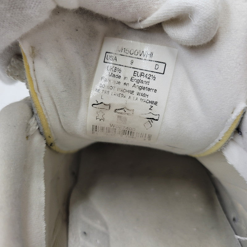 【中古品】【メンズ】 NEW BALANCE ニューバランス M1500WHI SNEAKER スニーカー シューズ 靴 162-260710-ay-13-izu サイズ：27cm カラー：ホワイト×グレー 万代Net店