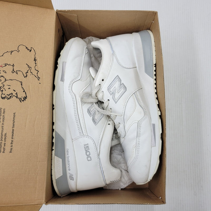 【中古品】【メンズ】 NEW BALANCE ニューバランス M1500WHI SNEAKER スニーカー シューズ 靴 162-260710-ay-13-izu サイズ：27cm カラー：ホワイト×グレー 万代Net店