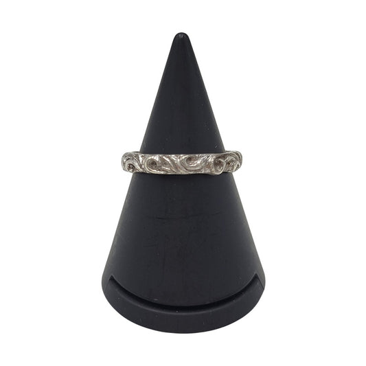 【中古品】【メンズ/レディース】 SAAD サード 925 ARABESQUE RING アラベスク リング 指輪 アクセサリー 191-260715-ya-09-izu サイズ：7号 カラー：シルバー 万代Net店