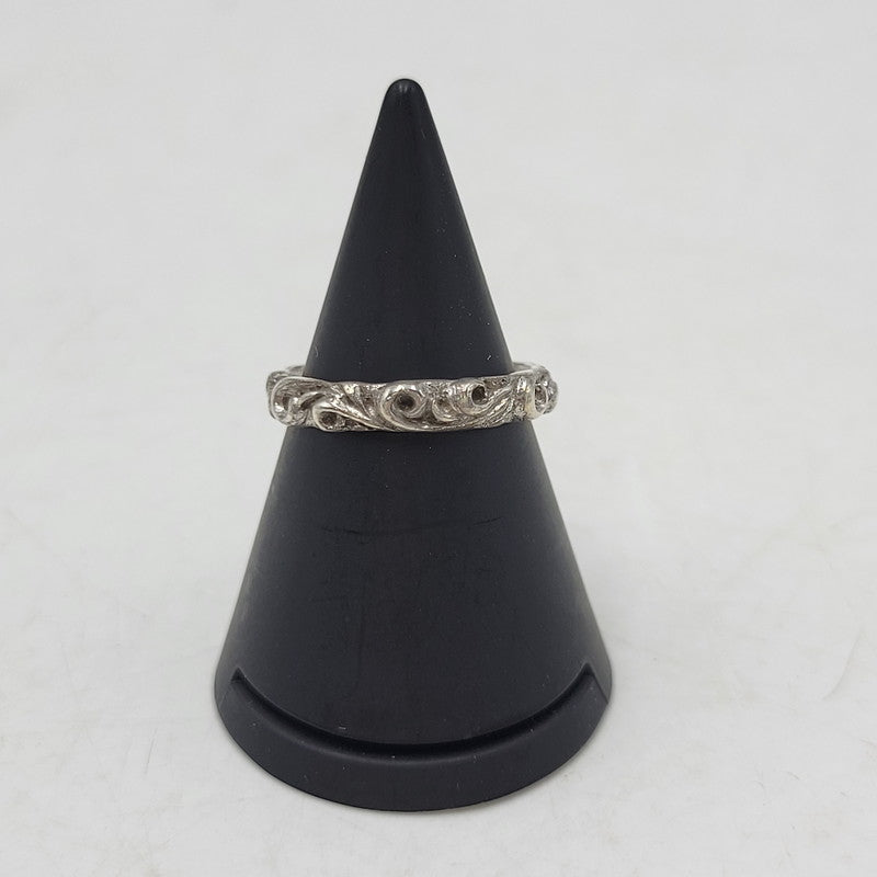 【中古品】【メンズ/レディース】 SAAD サード 925 ARABESQUE RING アラベスク リング 指輪 アクセサリー 191-260715-ya-09-izu サイズ：7号 カラー：シルバー 万代Net店