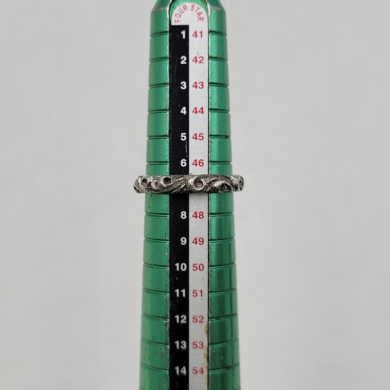 【中古品】【メンズ/レディース】 SAAD サード 925 ARABESQUE RING アラベスク リング 指輪 アクセサリー 191-260715-ya-09-izu サイズ：7号 カラー：シルバー 万代Net店
