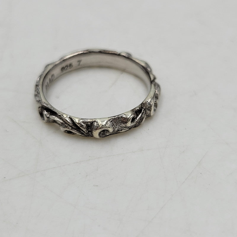【中古品】【メンズ/レディース】 SAAD サード 925 ARABESQUE RING アラベスク リング 指輪 アクセサリー 191-260715-ya-09-izu サイズ：7号 カラー：シルバー 万代Net店