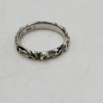 【中古品】【メンズ/レディース】 SAAD サード 925 ARABESQUE RING アラベスク リング 指輪 アクセサリー 191-260715-ya-09-izu サイズ：7号 カラー：シルバー 万代Net店