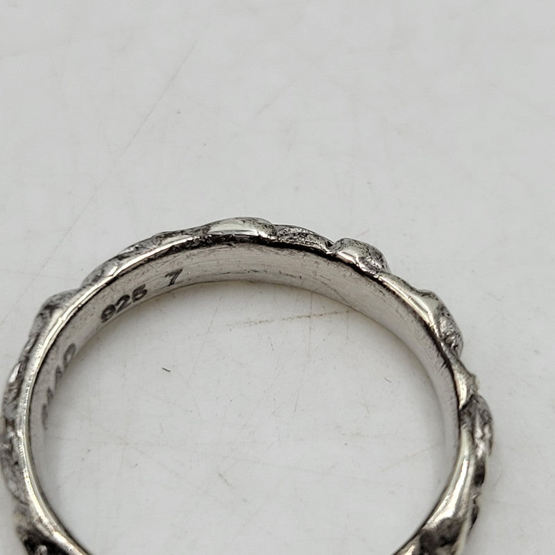 【中古品】【メンズ/レディース】 SAAD サード 925 ARABESQUE RING アラベスク リング 指輪 アクセサリー 191-260715-ya-09-izu サイズ：7号 カラー：シルバー 万代Net店