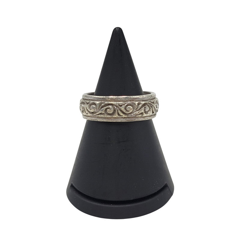 【中古品】【メンズ/レディース】 SAAD サード 925 ARABESQUE RING アラベスク リング 指輪 アクセサリー 191-260715-ya-08-izu サイズ：7号 カラー：シルバー 万代Net店