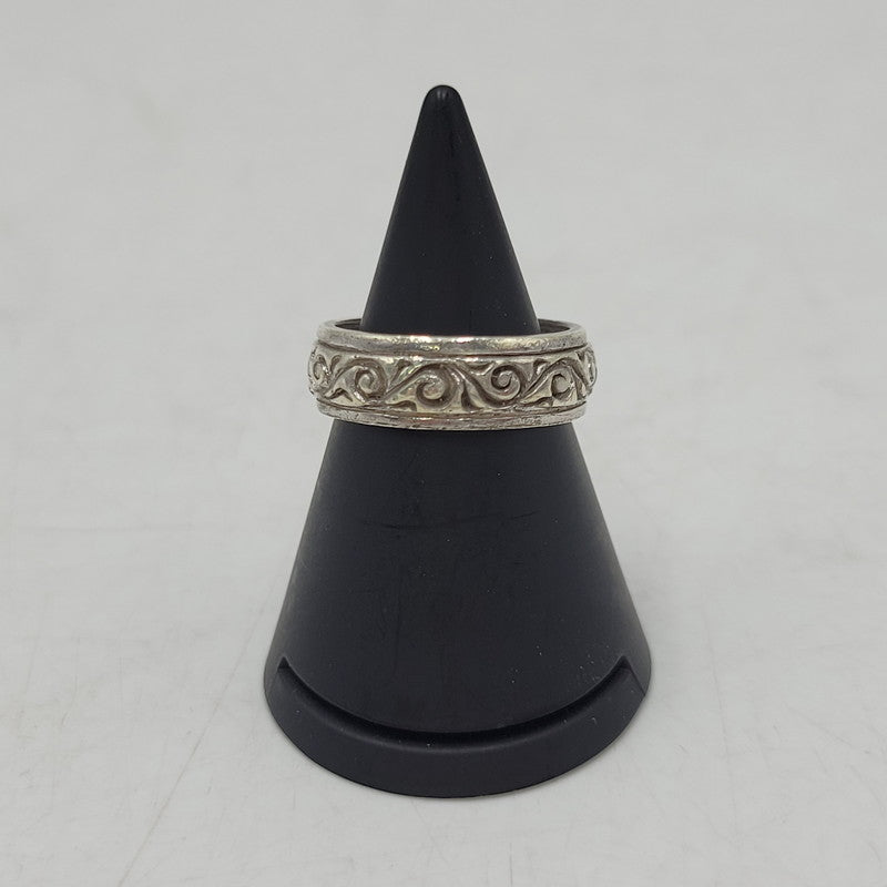 【中古品】【メンズ/レディース】 SAAD サード 925 ARABESQUE RING アラベスク リング 指輪 アクセサリー 191-260715-ya-08-izu サイズ：7号 カラー：シルバー 万代Net店