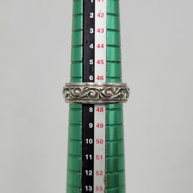 【中古品】【メンズ/レディース】 SAAD サード 925 ARABESQUE RING アラベスク リング 指輪 アクセサリー 191-260715-ya-08-izu サイズ：7号 カラー：シルバー 万代Net店