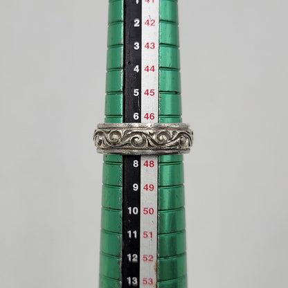 【中古品】【メンズ/レディース】 SAAD サード 925 ARABESQUE RING アラベスク リング 指輪 アクセサリー 191-260715-ya-08-izu サイズ：7号 カラー：シルバー 万代Net店