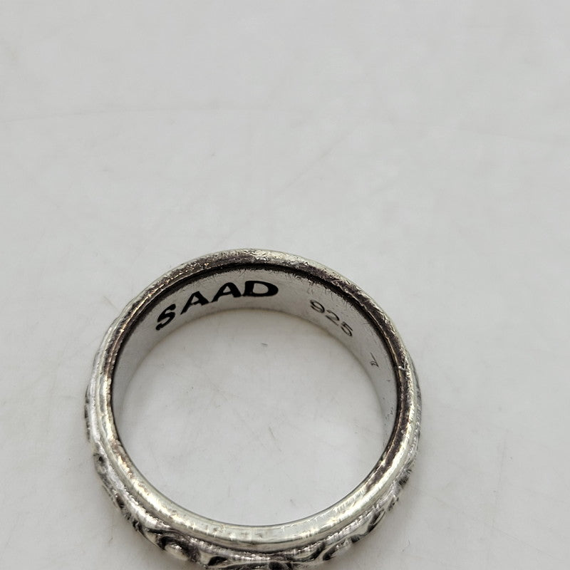 【中古品】【メンズ/レディース】 SAAD サード 925 ARABESQUE RING アラベスク リング 指輪 アクセサリー 191-260715-ya-08-izu サイズ：7号 カラー：シルバー 万代Net店