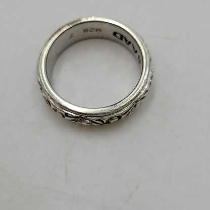 【中古品】【メンズ/レディース】 SAAD サード 925 ARABESQUE RING アラベスク リング 指輪 アクセサリー 191-260715-ya-08-izu サイズ：7号 カラー：シルバー 万代Net店