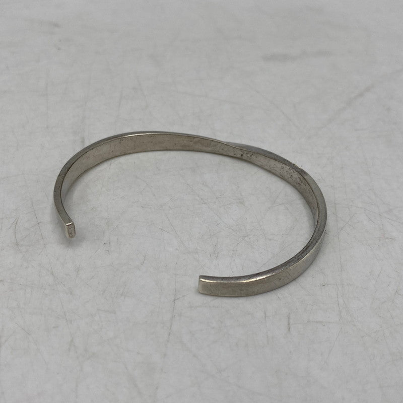 【中古品】【メンズ/レディース】 SAAD サード GOLD PLATE ARABESQUE BANGLE K24GP 925 ゴールドプレート アラベスク バングル アクセサリー 191-260711-as-17-izu カラー：シルバー 万代Net店